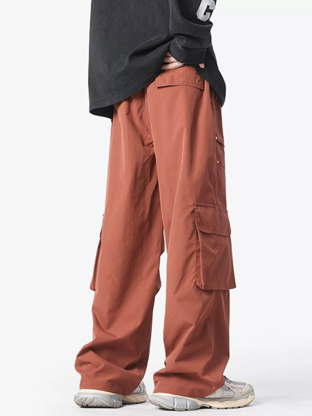 Men's Plus Size Cargo Wide Leg Pants | Tampa Bay Discounts