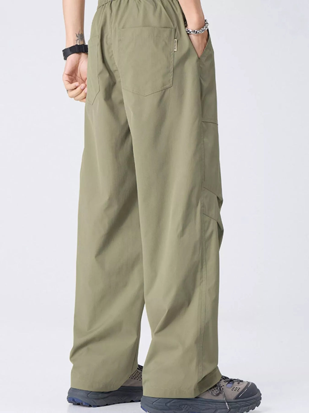 Men's Plus Size Casual Wide Leg Cargo Pants | Tampa Bay Discounts
