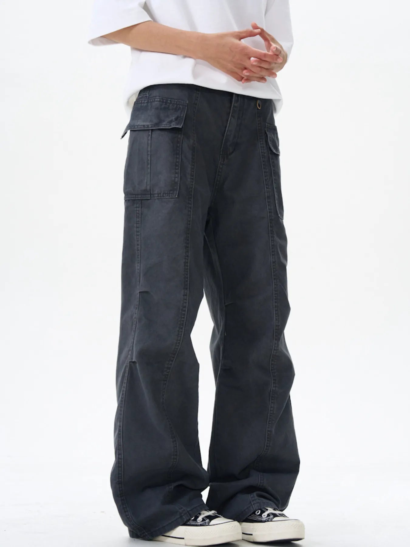 Men's Wide Leg Cargo Pants | Tampa Bay Discounts