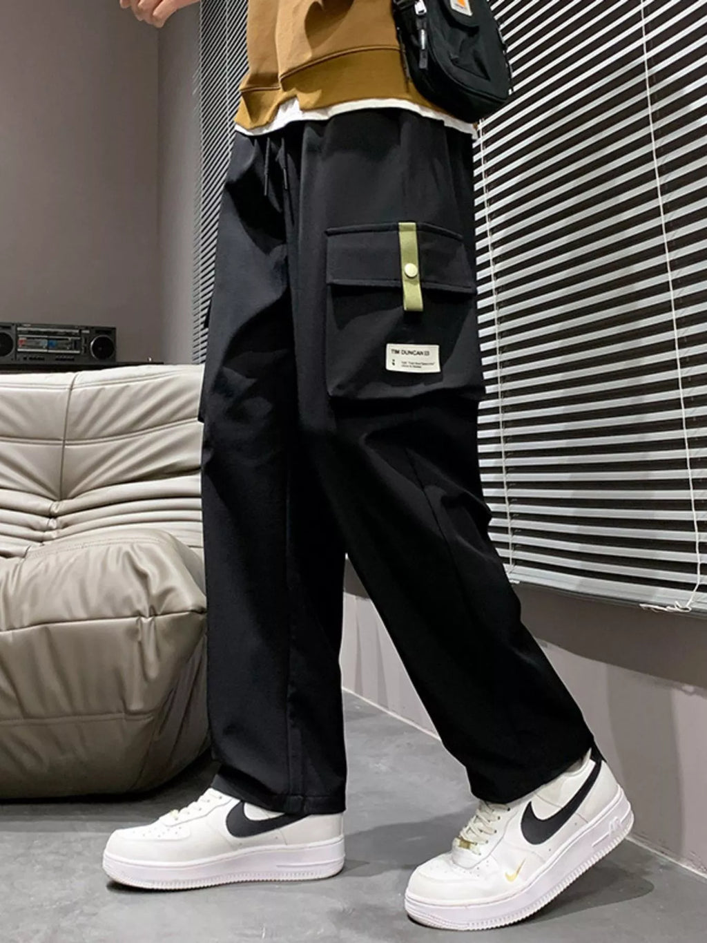 Men's Plus Size Wide Leg Cargo Pants | Tampa Bay Discounts