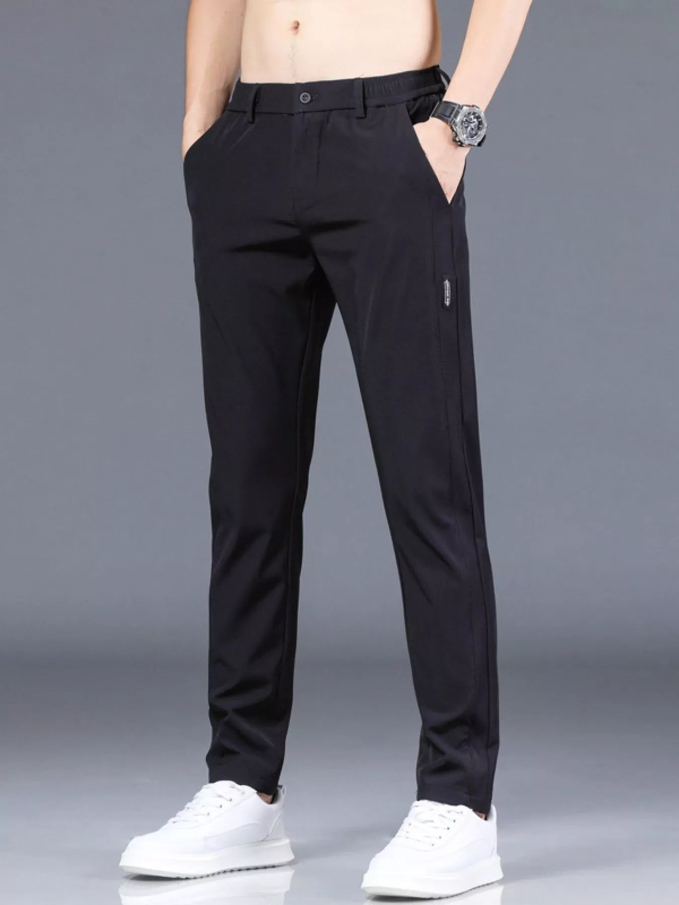 Men's Slim Fit Casual Pants | Tampa Bay Discounts