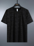 Men's Plus Size Round Neck Short Sleeve T-Shirt | Tampa Bay Discounts
