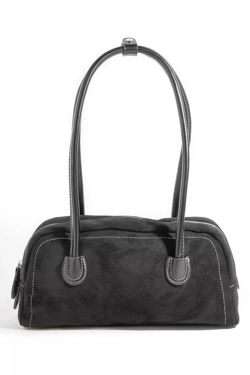 fame-faux-suede-baguette-hand-bag 1