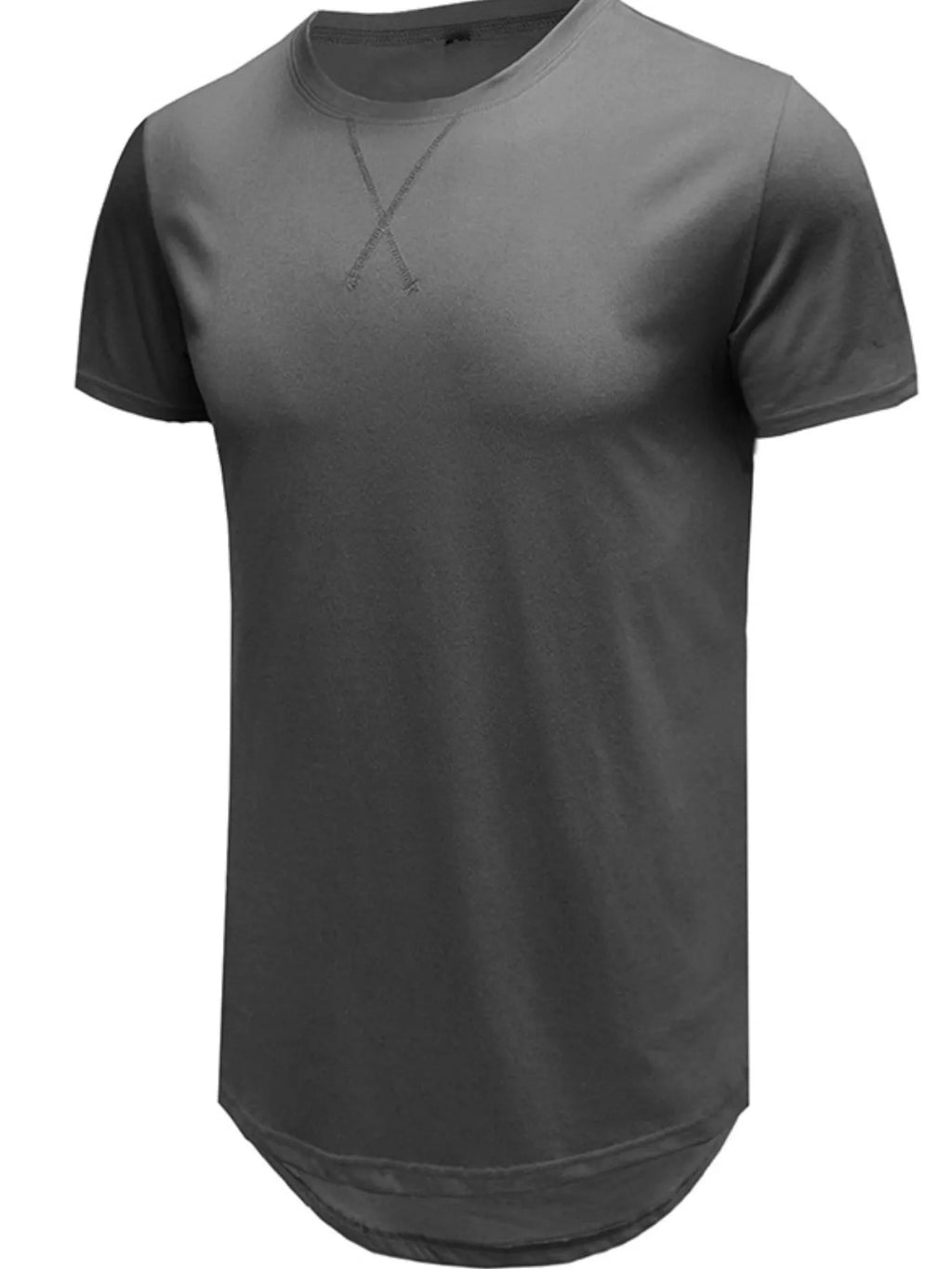 Men's Basic Curved Hem T-Shirt | Tampa Bay Discounts