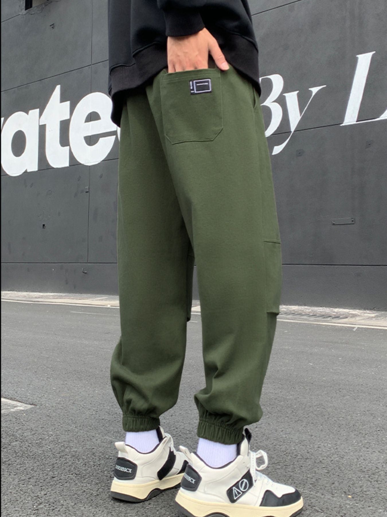 Men's Plus Size Drawstring Joggers with Pockets | Tampa Bay Discounts
