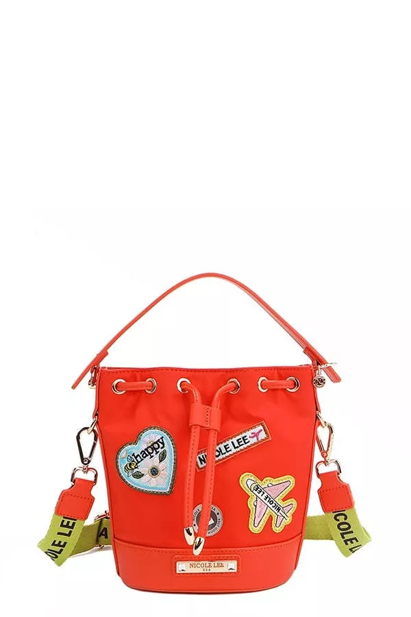 nicole-lee-usa-color-patch-bucket-bag 1