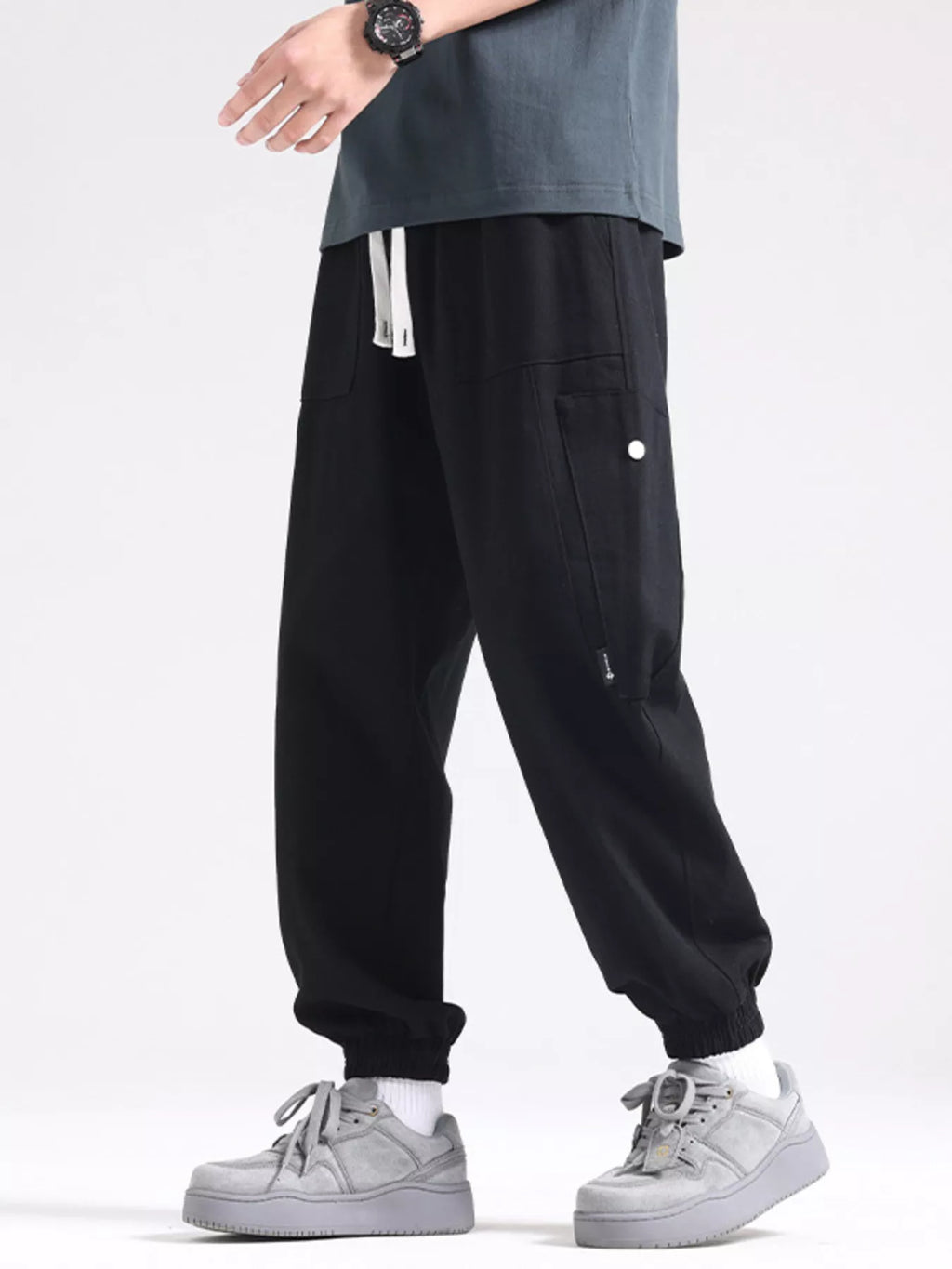 Men's Plus Size Casual Loose Fit Cargo Pants | Tampa Bay Discounts