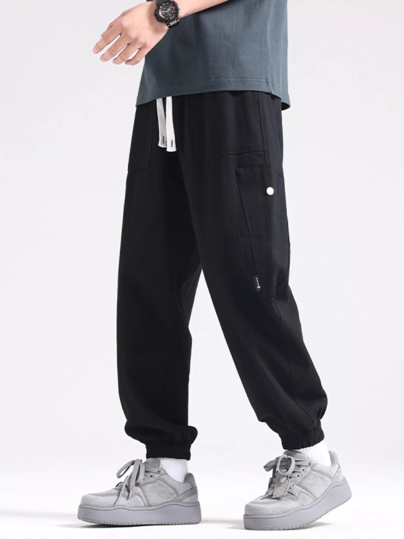 Men's Plus Size Casual Loose Fit Cargo Pants | Tampa Bay Discounts