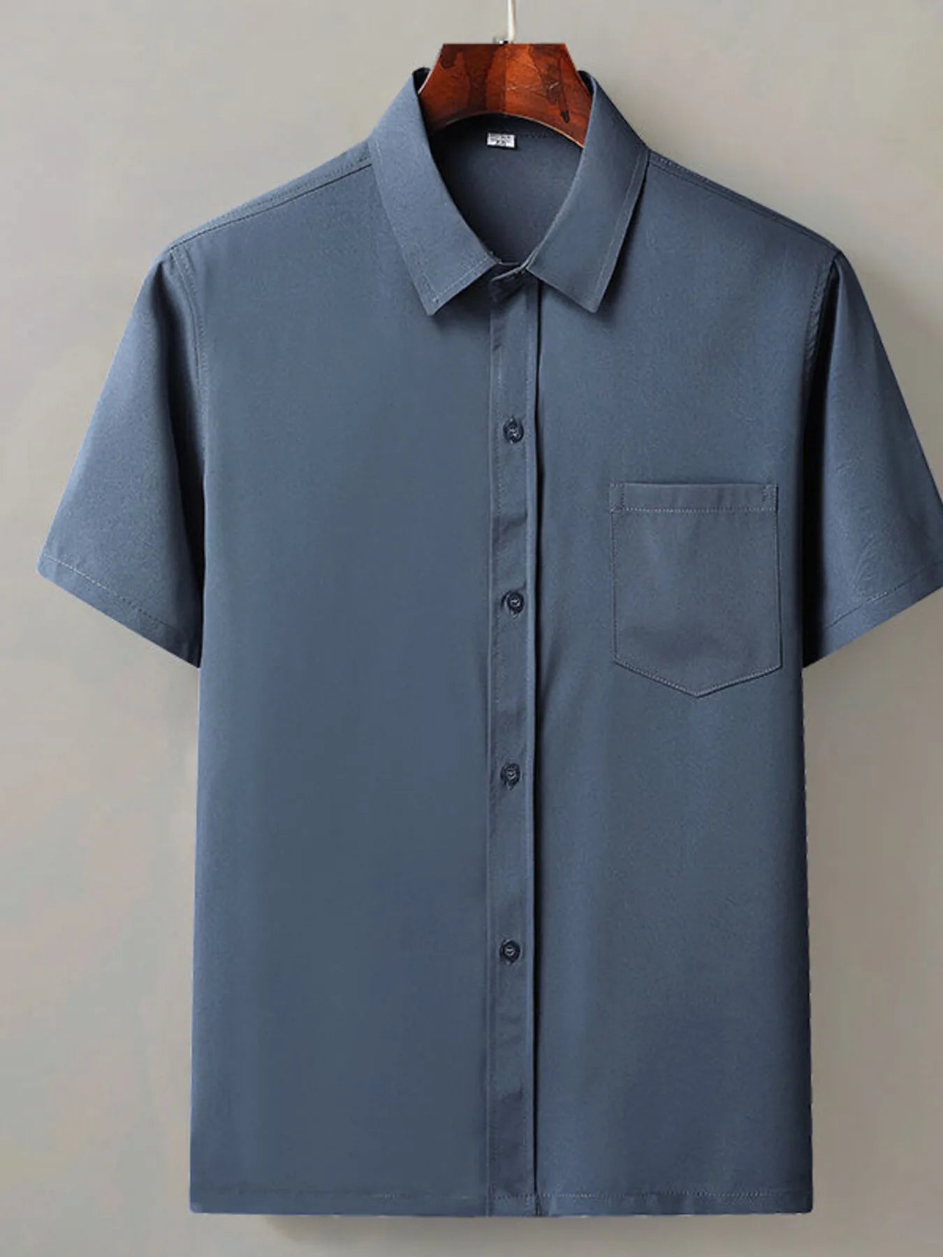 Men's Full Size Button Up Short Sleeve Shirt Plus Size | Tampa Bay Discounts