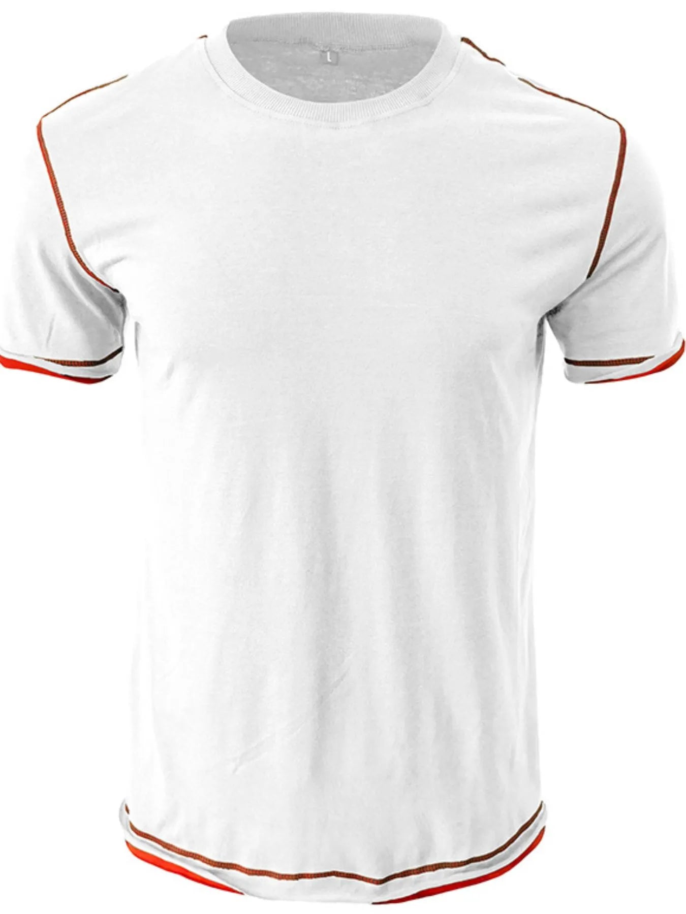 Men's Classic T-Shirt with Contrast Piping | Tampa Bay Discounts