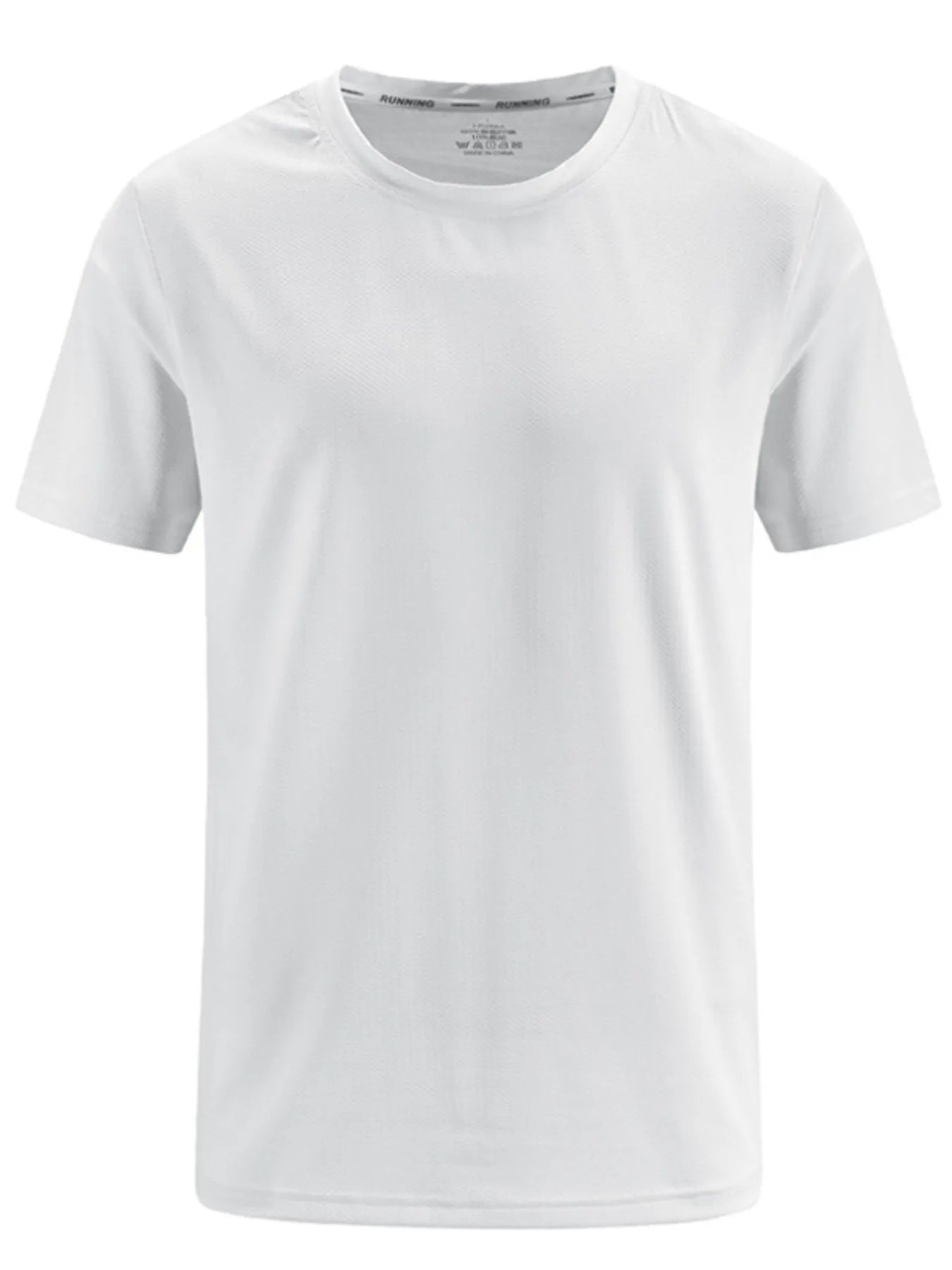Men's Plus Size Round Neck Short Sleeve T-Shirt | Tampa Bay Discounts