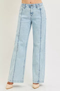 risen-slouchy-wide-leg-jeans Image 1