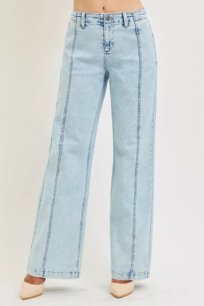 risen-slouchy-wide-leg-jeans Image 1