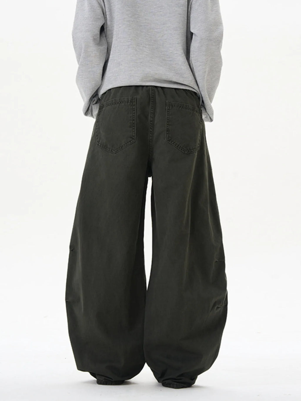 Men's Washed Wide Leg Curved Cargo Jeans | Tampa Bay Discounts