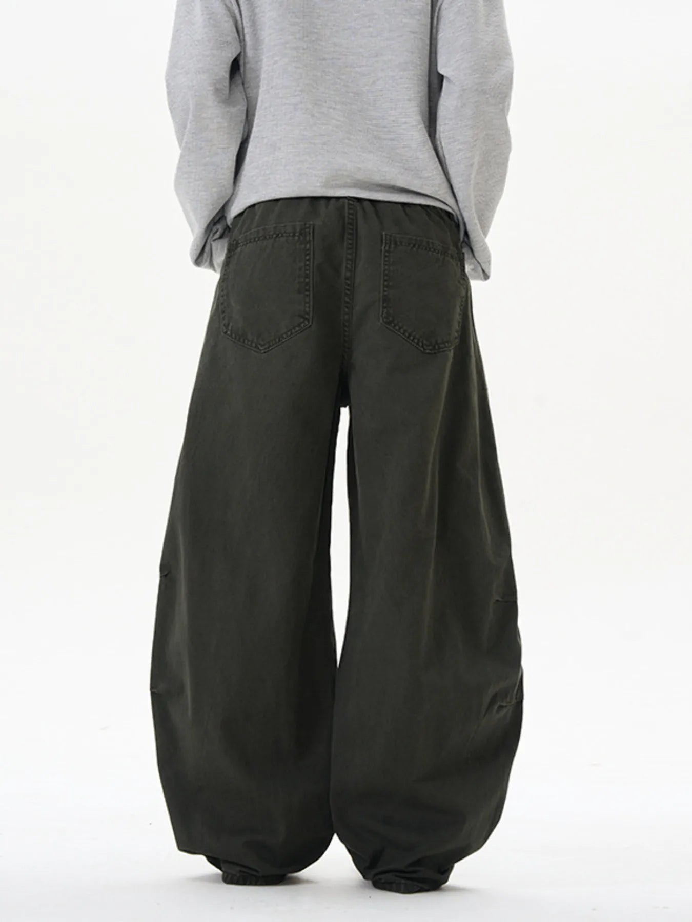 Men's Washed Wide Leg Curved Cargo Jeans | Tampa Bay Discounts