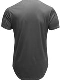 Men's Basic Curved Hem T-Shirt | Tampa Bay Discounts