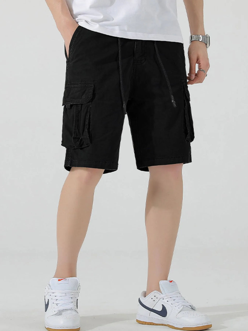 Men's Drawstring Cargo Shorts | Tampa Bay Discounts