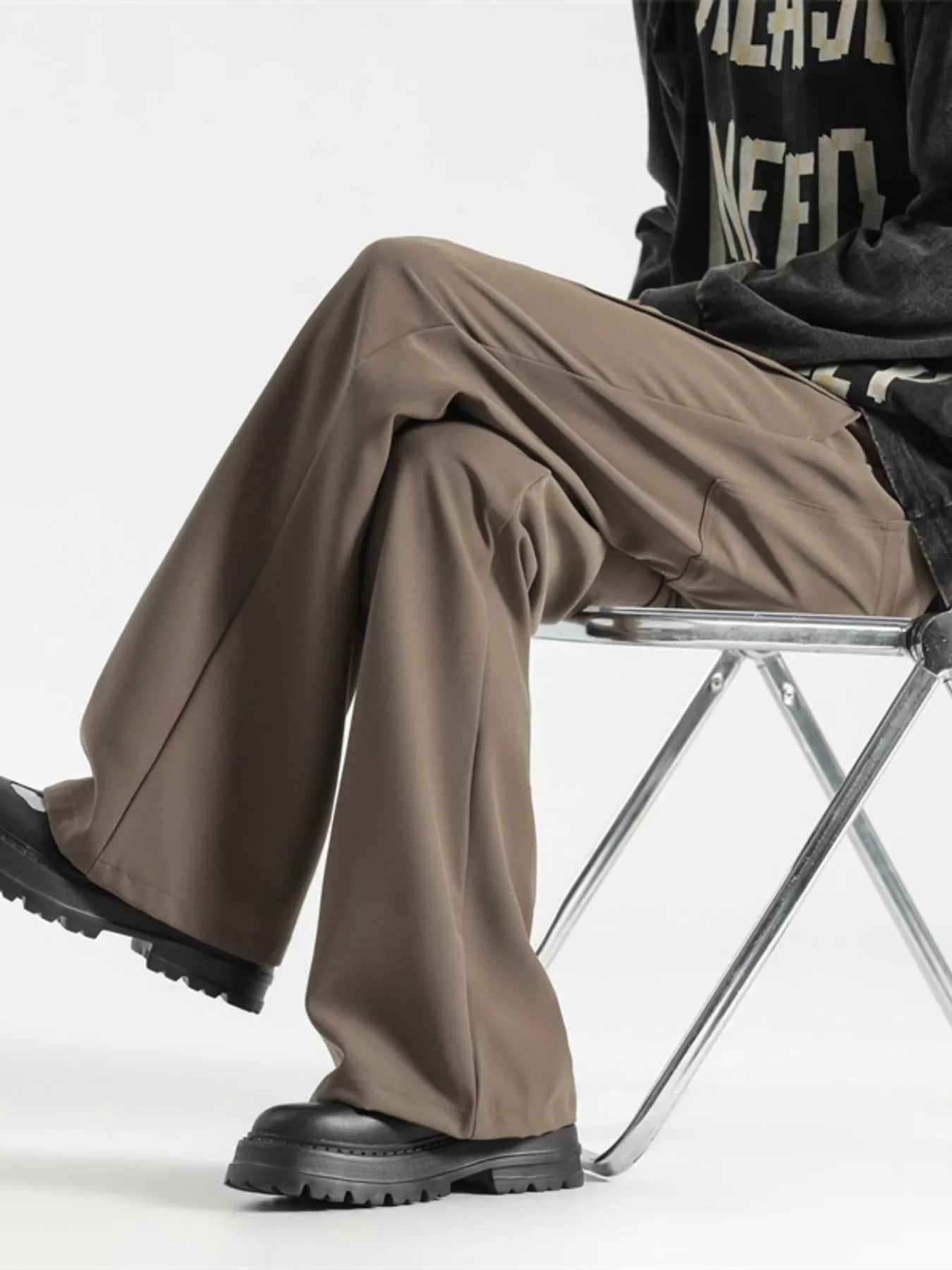 Men's Full Size Wide Leg Casual Pants Plus Size | Tampa Bay Discounts