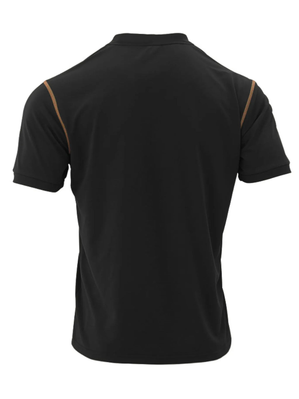 Men's Full Size Button Detail Short Sleeve Polo Plus Size | Tampa Bay Discounts