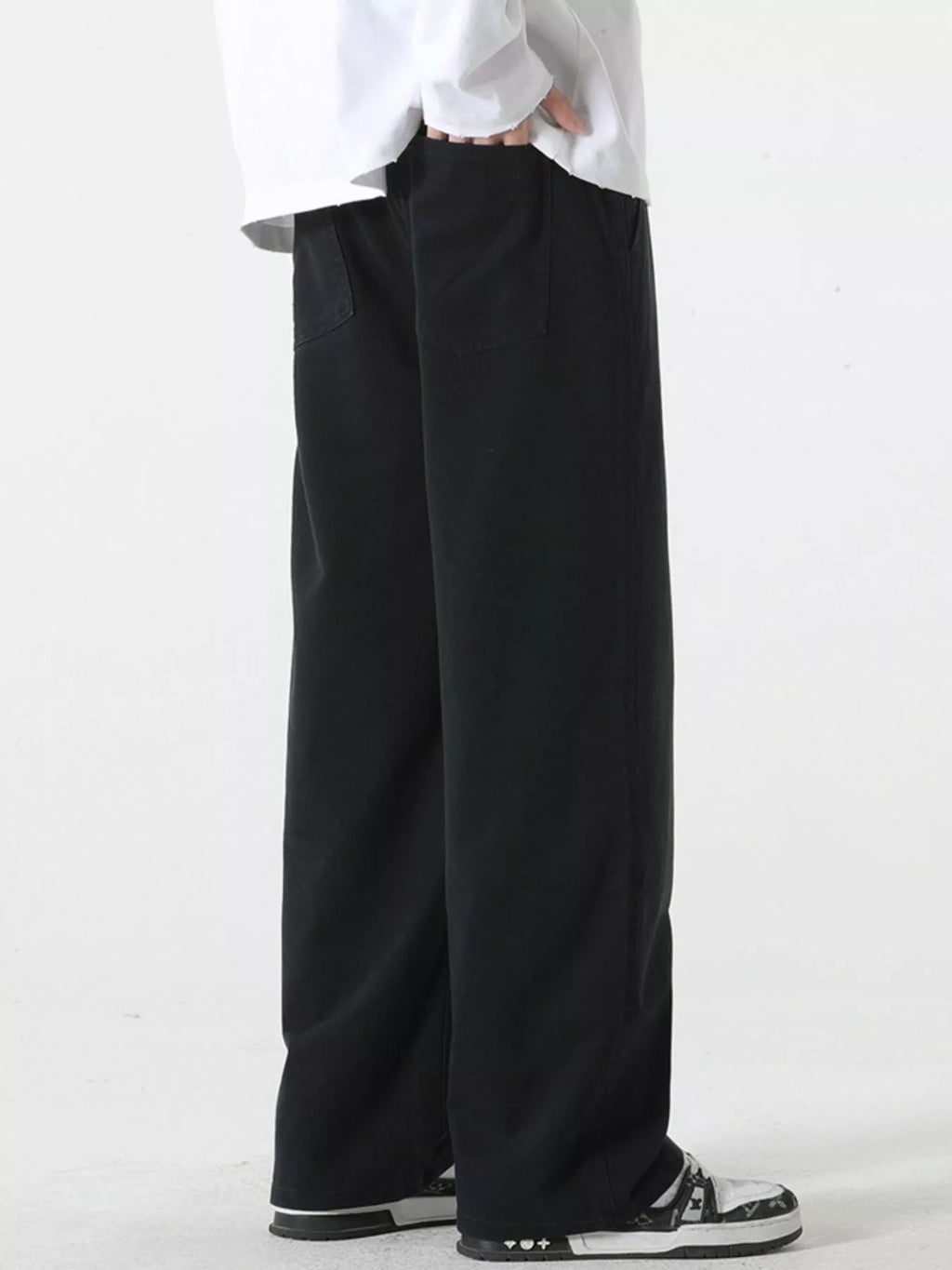 Men's Full Size Relaxed Fit Drawstring Pants Plus Size | Tampa Bay Discounts