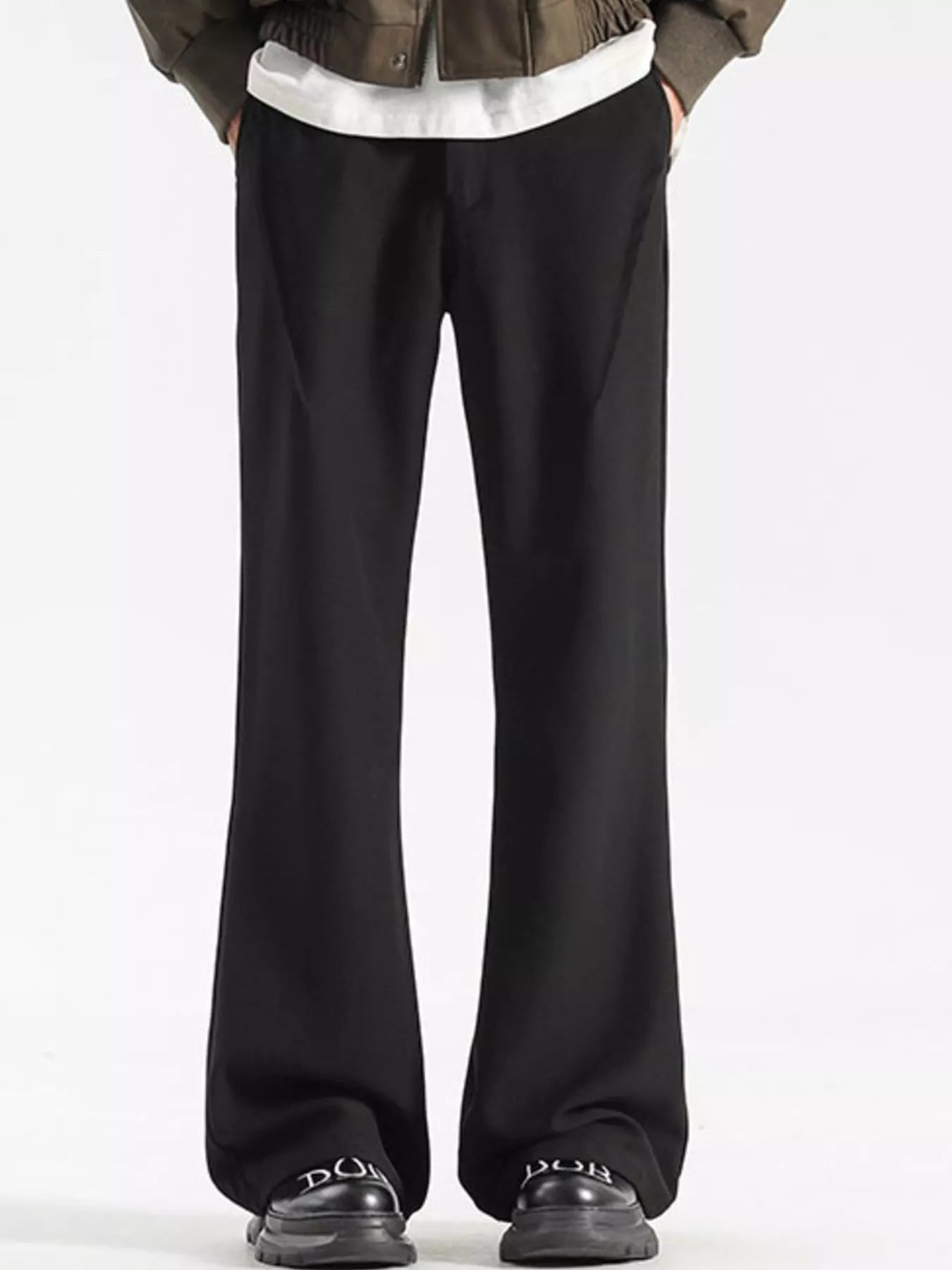 Men's Full Size Wide Leg Casual Pants Plus Size | Tampa Bay Discounts