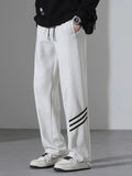 Men's Full Size Casual Loose Fit Sweatpants with Stripes Plus Size | Tampa Bay Discounts