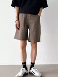 Men's Full Size Back Elastic Waistband Shorts Plus Size | Tampa Bay Discounts