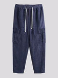 Men's Full Size Drawstring Jogger Pants Plus Size | Tampa Bay Discounts