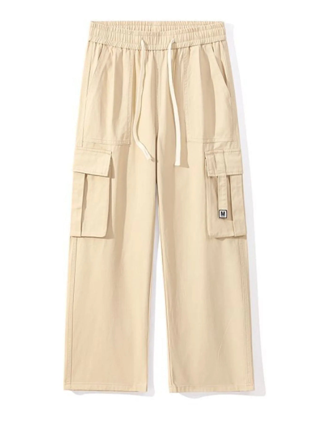 Men's Full Size Cargo Wide Leg Pants Plus Size | Tampa Bay Discounts