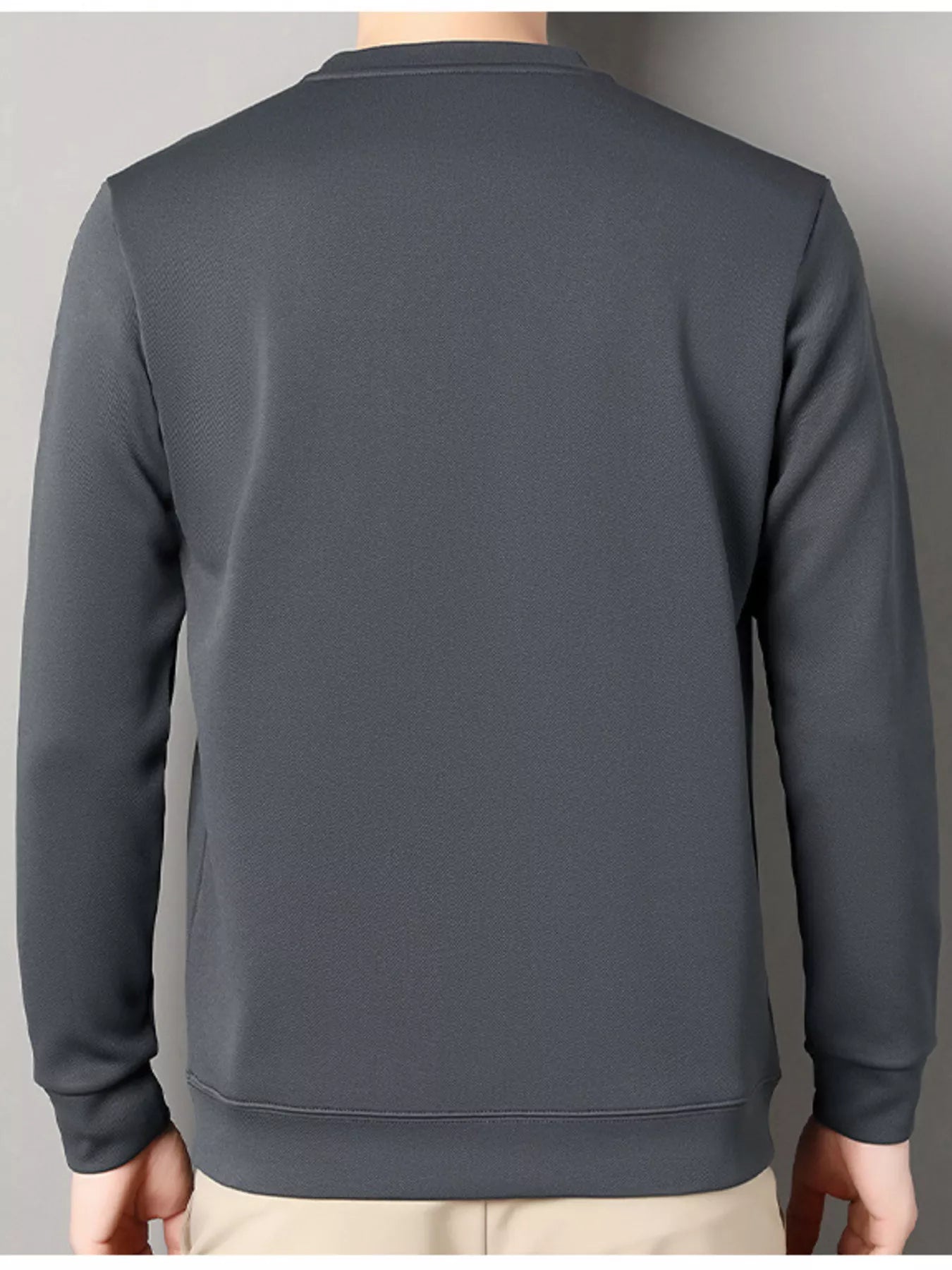 Men's Plus Size Casual Long Sleeve T-Shirt | Tampa Bay Discounts