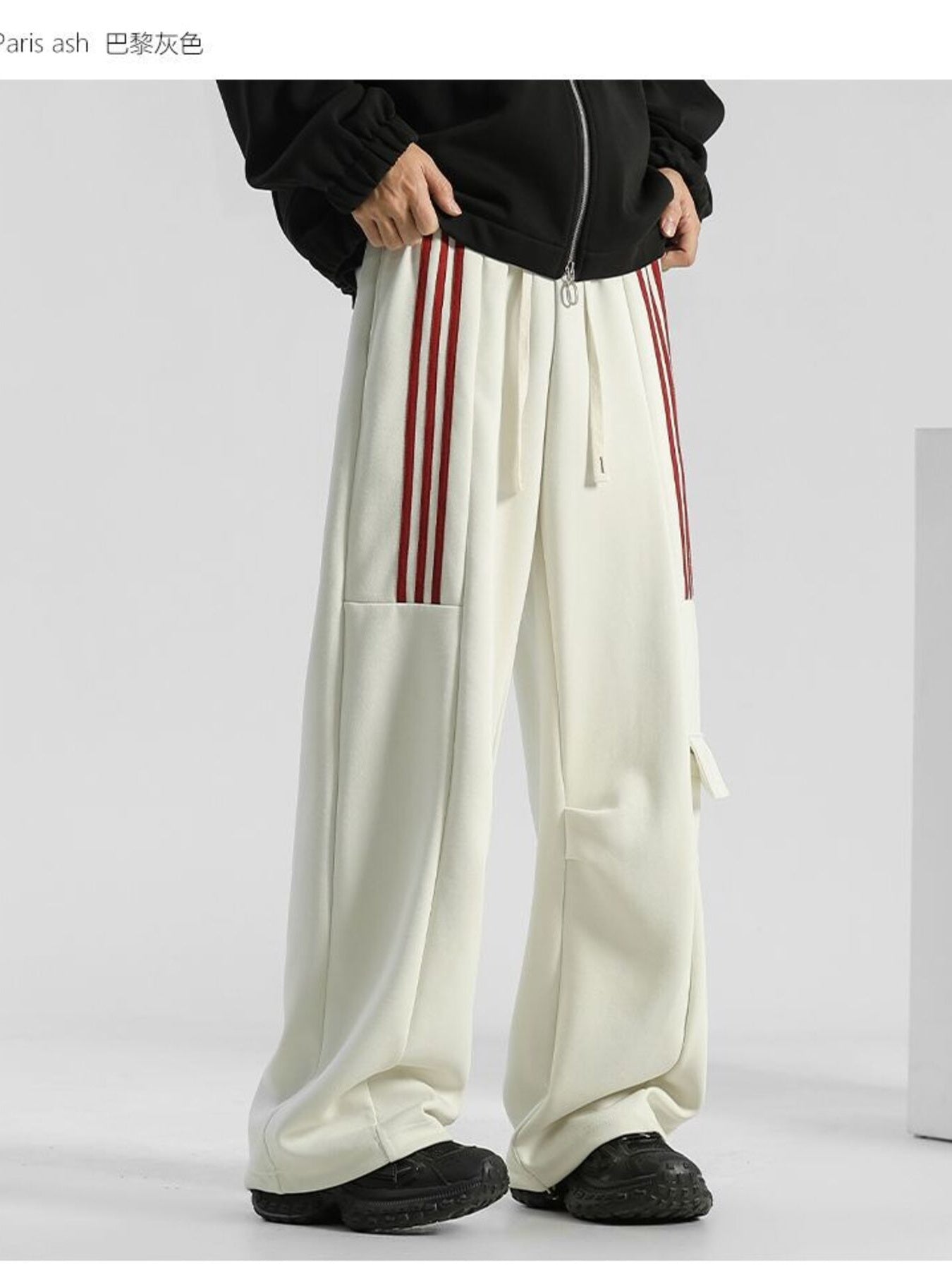 Men's Plus Size Striped Loose-Fit Casual Pants | Tampa Bay Discounts