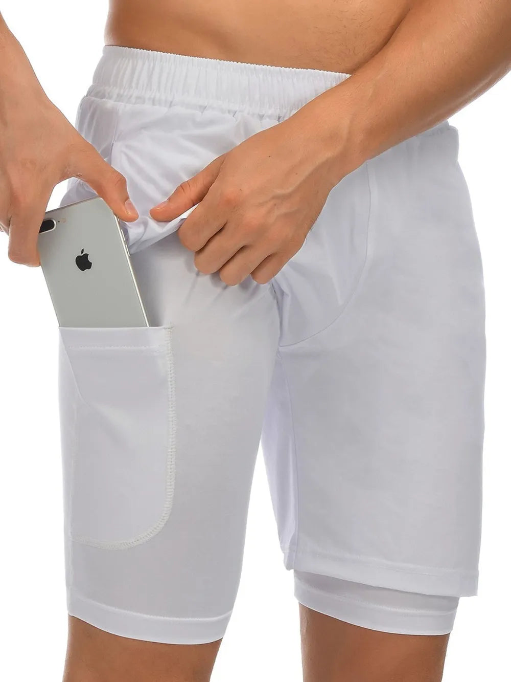 Men's Elastic Waist Active Shorts | Tampa Bay Discounts