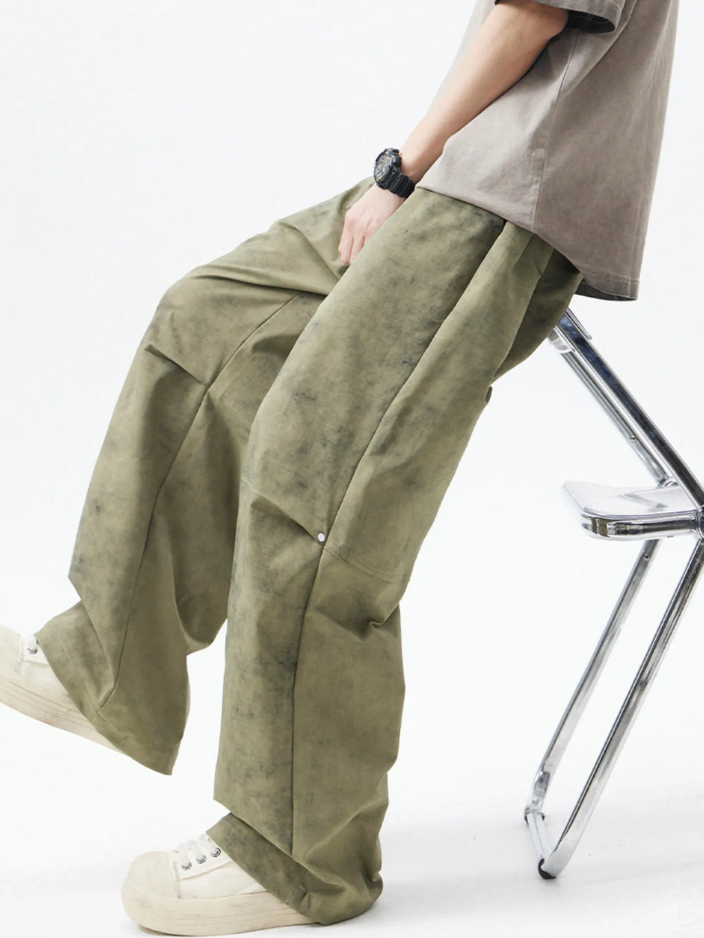 Men's Drawstring Wide Leg Pants | Tampa Bay Discounts