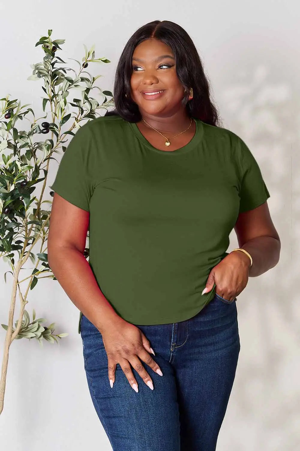 basic-bae-full-size-round-neck-short-sleeve-t-shirt image 21