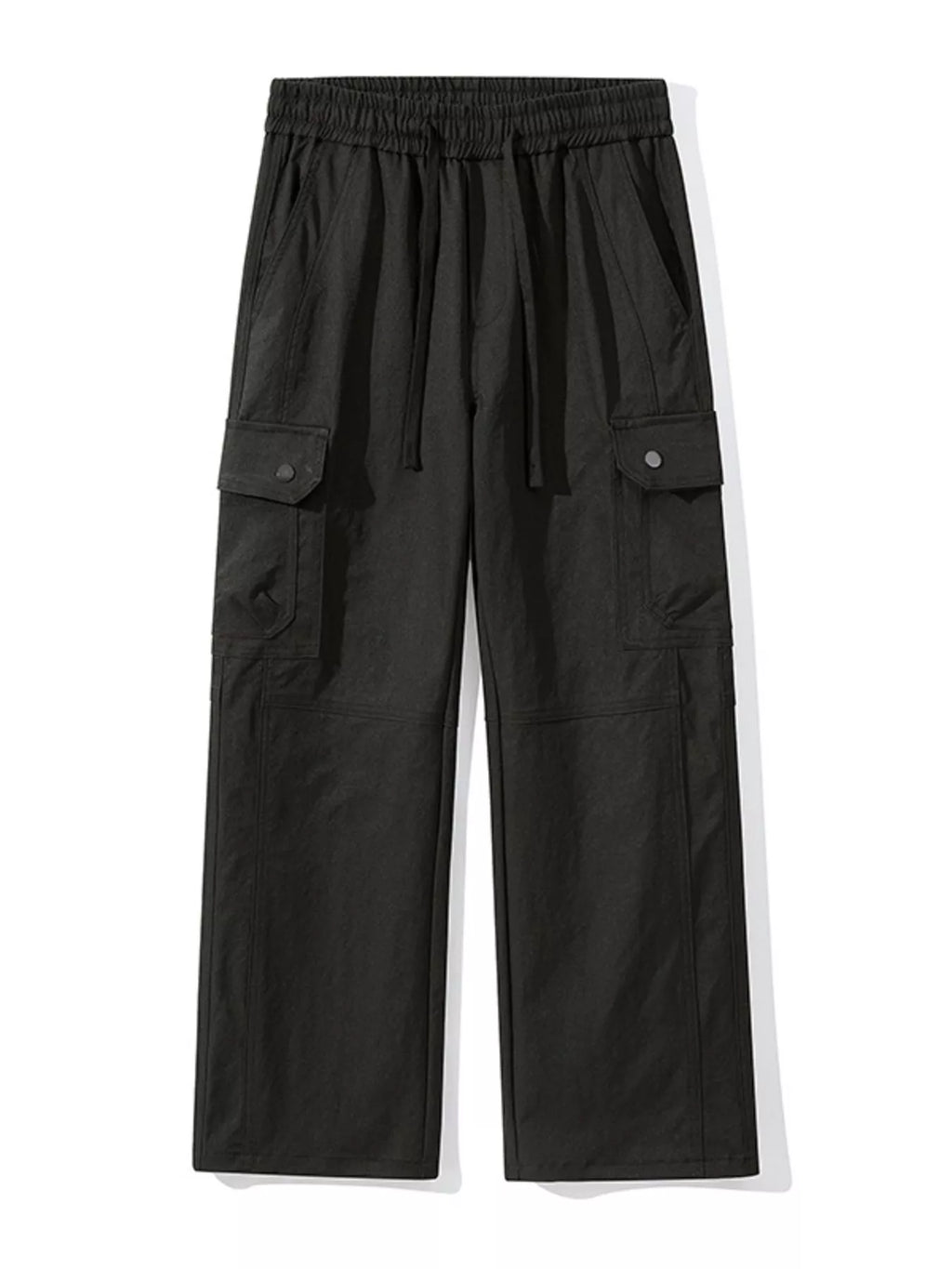Men's Full Size Drawstring Cargo Wide Leg Pants Plus Size | Tampa Bay Discounts