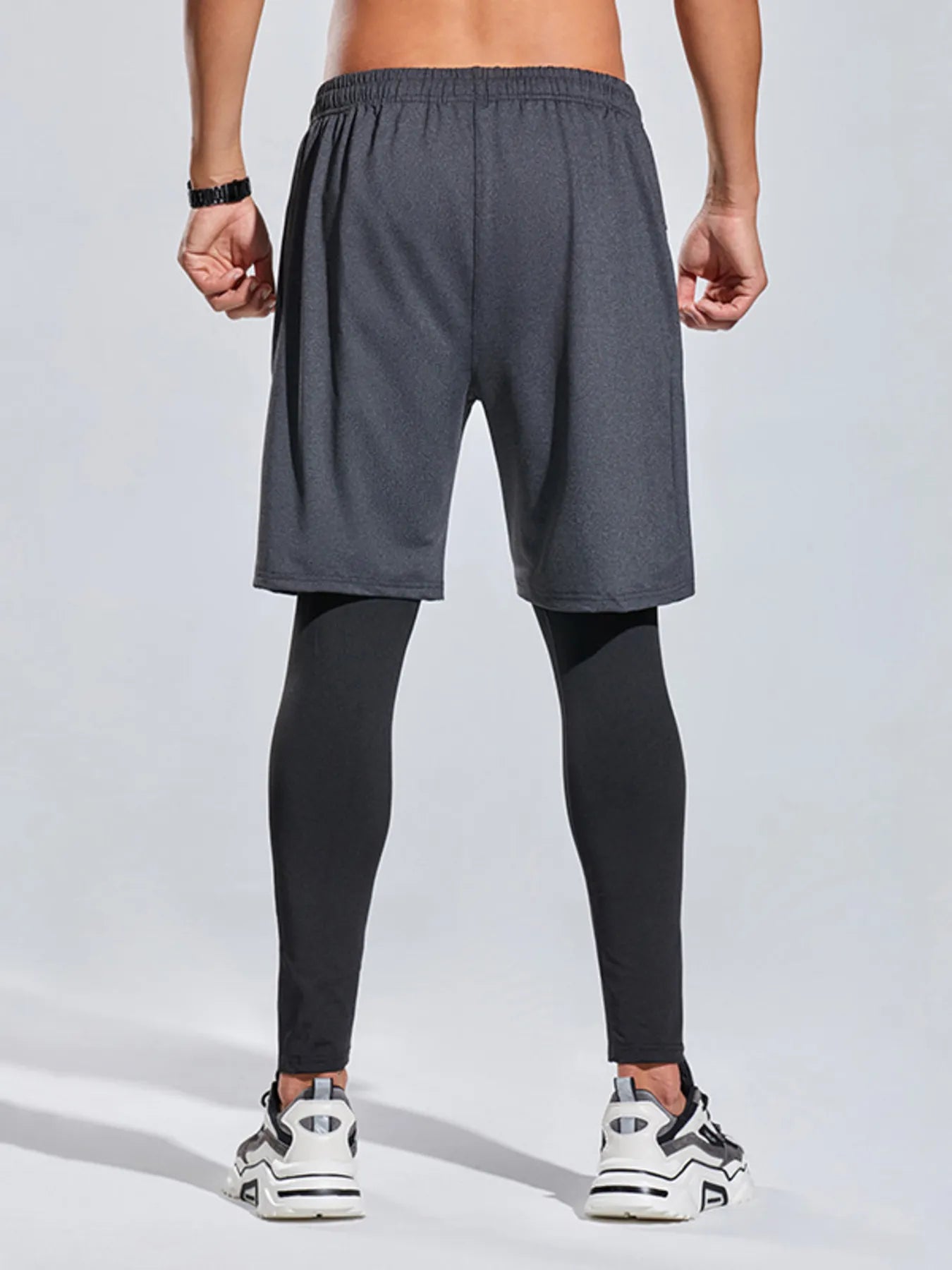 Men's Plus Size Elastic Waist Active Shorts | Tampa Bay Discounts