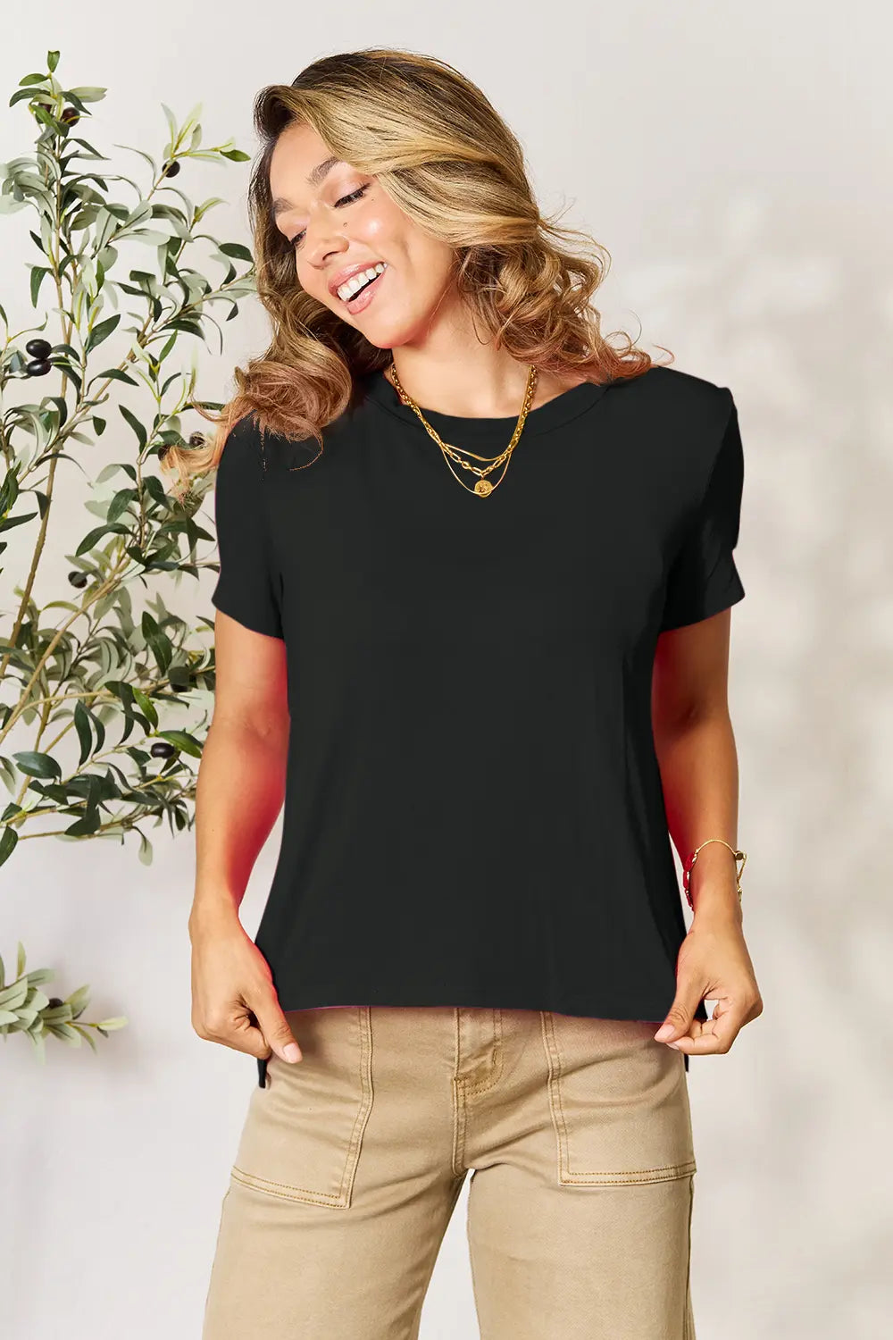 basic-bae-full-size-round-neck-short-sleeve-t-shirt-plus-size image 3