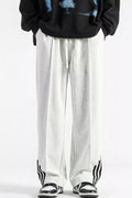 Men's Plus Size Casual Loose Fit Sweatpants with Striped Detail | Tampa Bay Discounts
