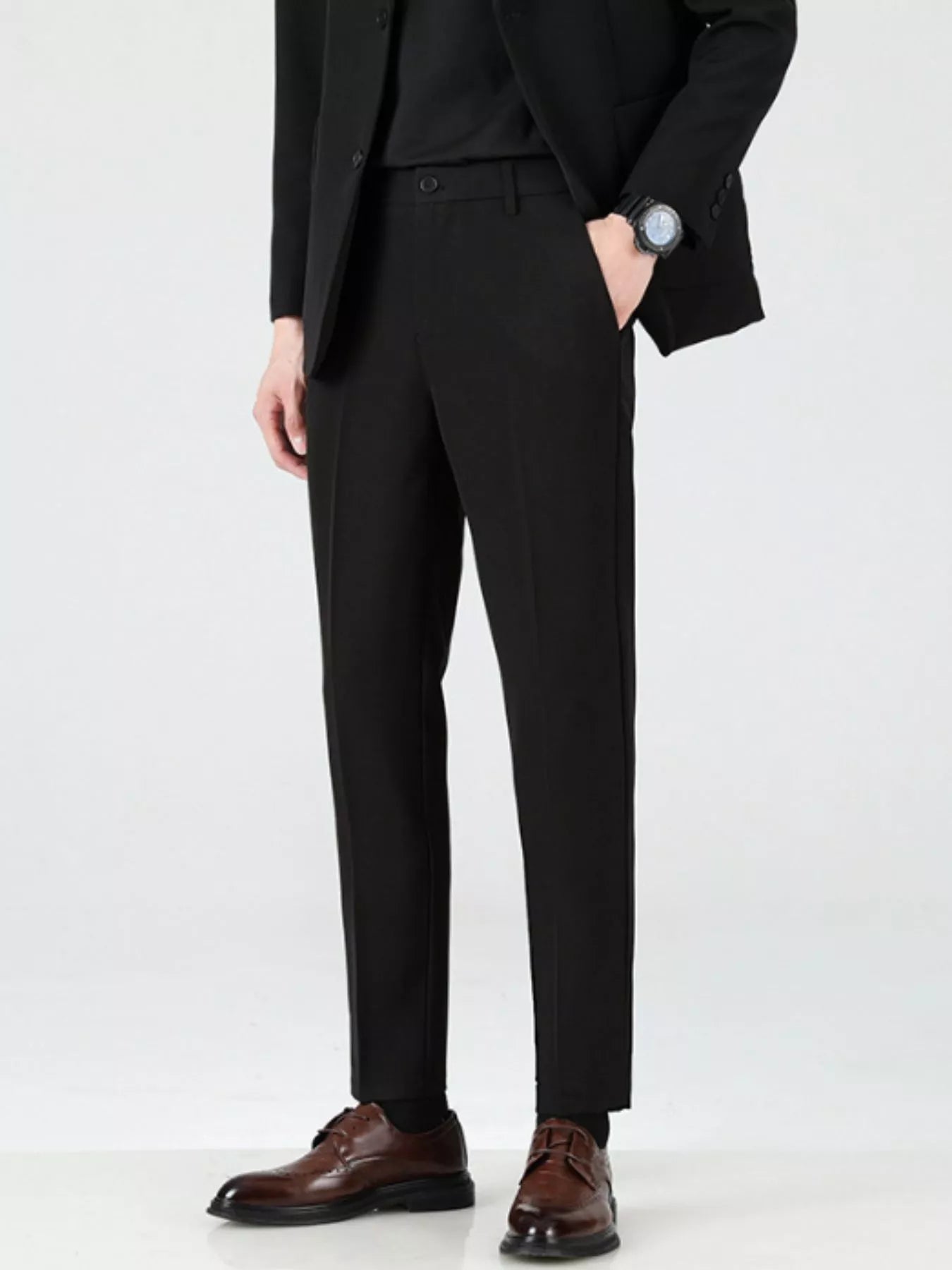 Men's Slim-Fit Business Casual Pants | Tampa Bay Discounts
