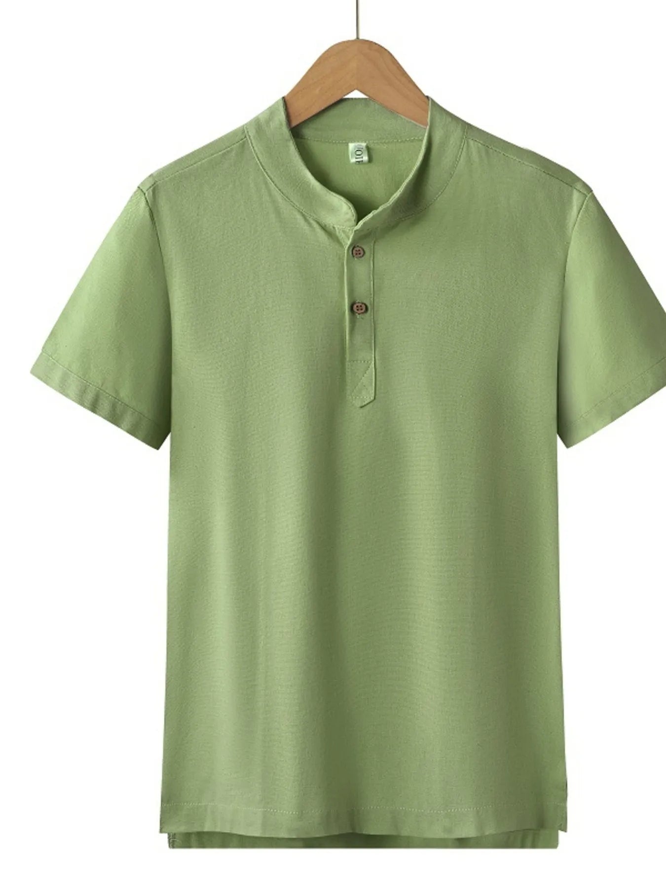 Men's Plus Size Button Detail Short Sleeve Blouse | Tampa Bay Discounts