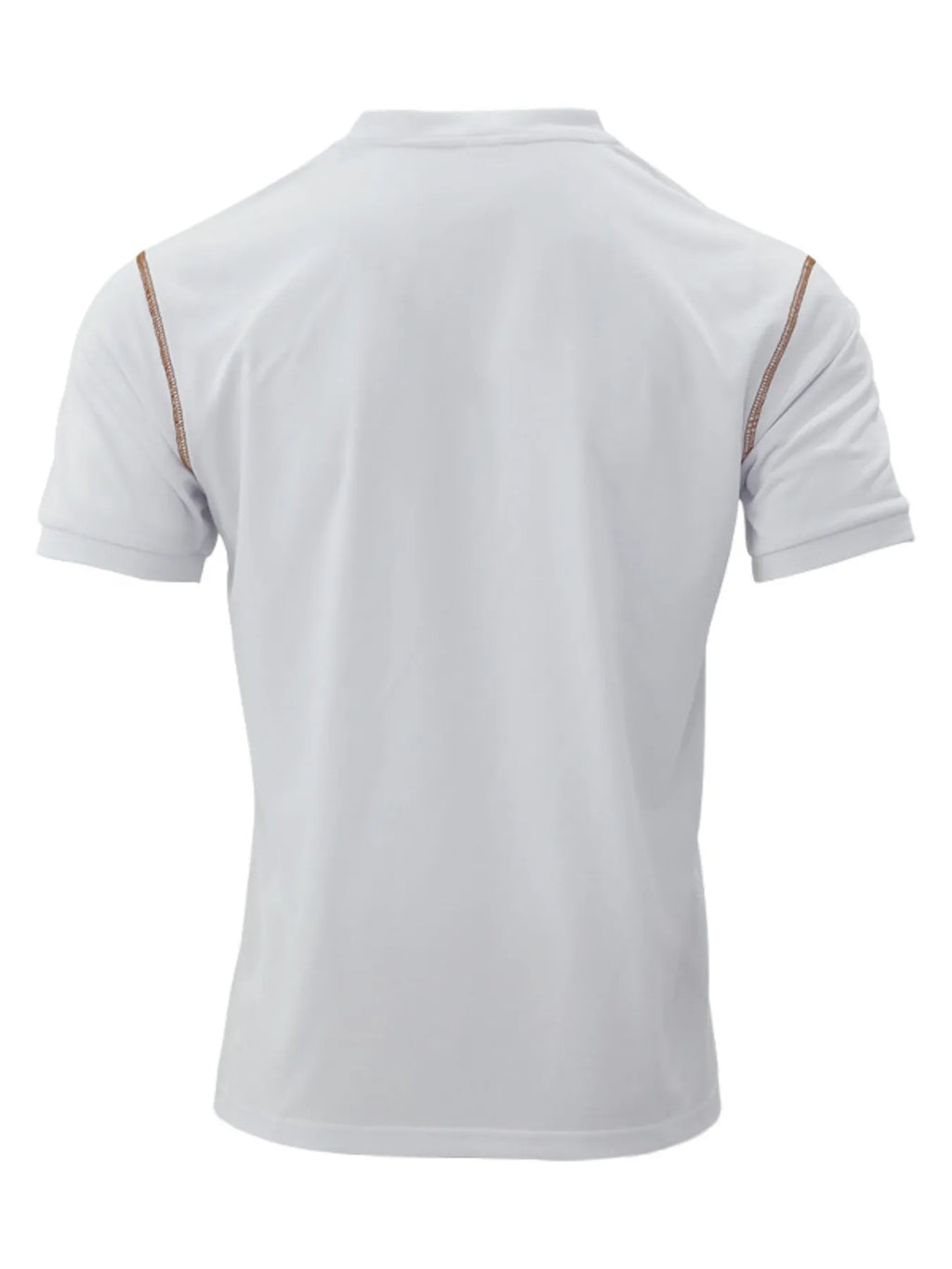 Men's Full Size Button Detail Short Sleeve Polo Plus Size | Tampa Bay Discounts