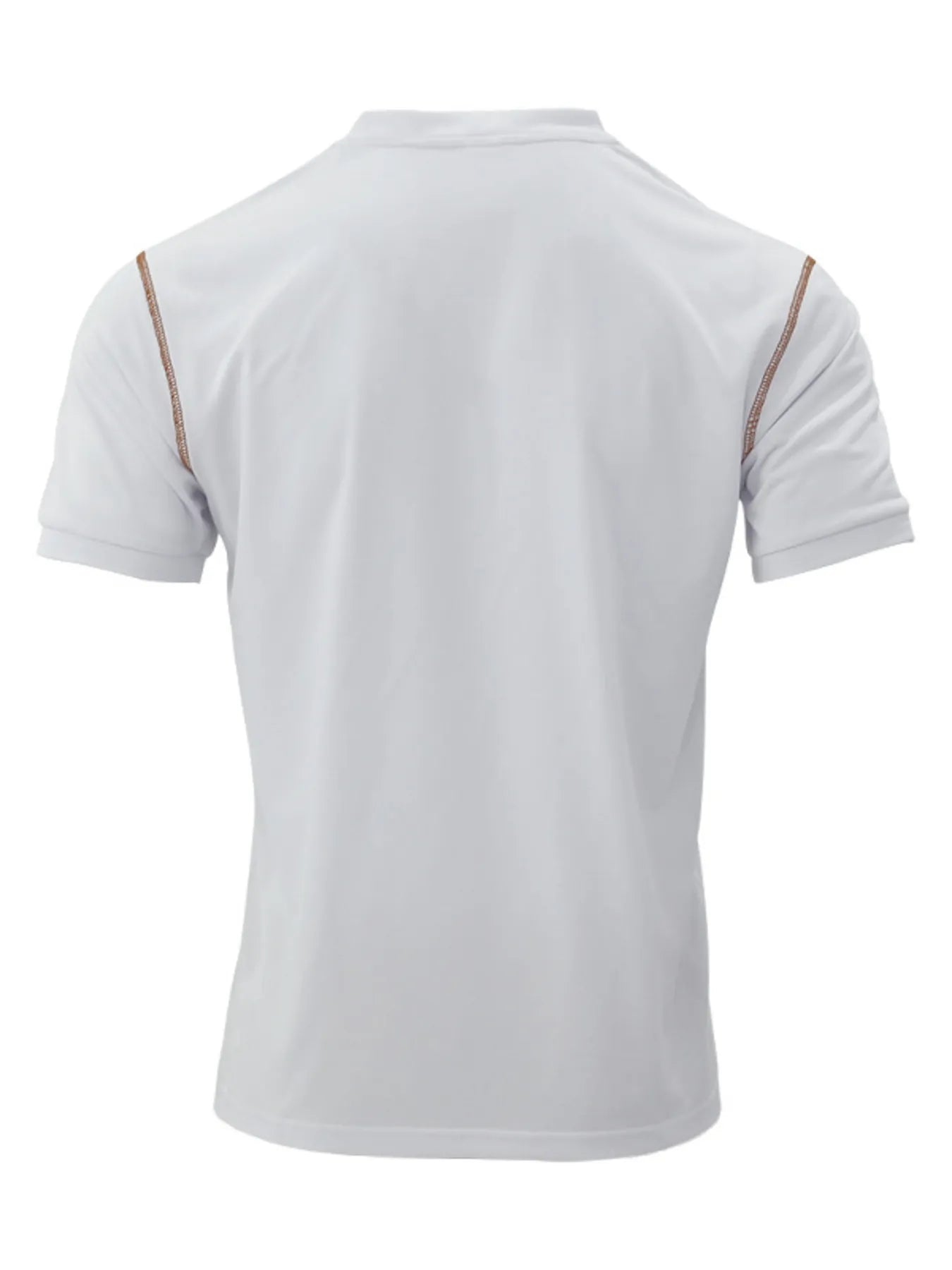Men's Full Size Button Detail Short Sleeve Polo Plus Size | Tampa Bay Discounts