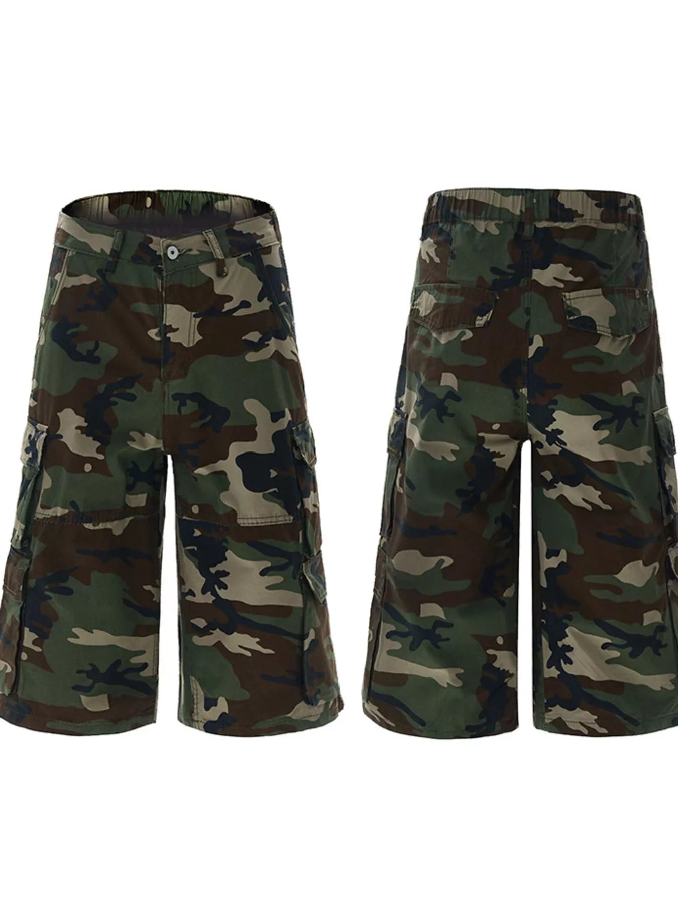 Men's Relaxed Fit Camo Cargo Shorts | Tampa Bay Discounts