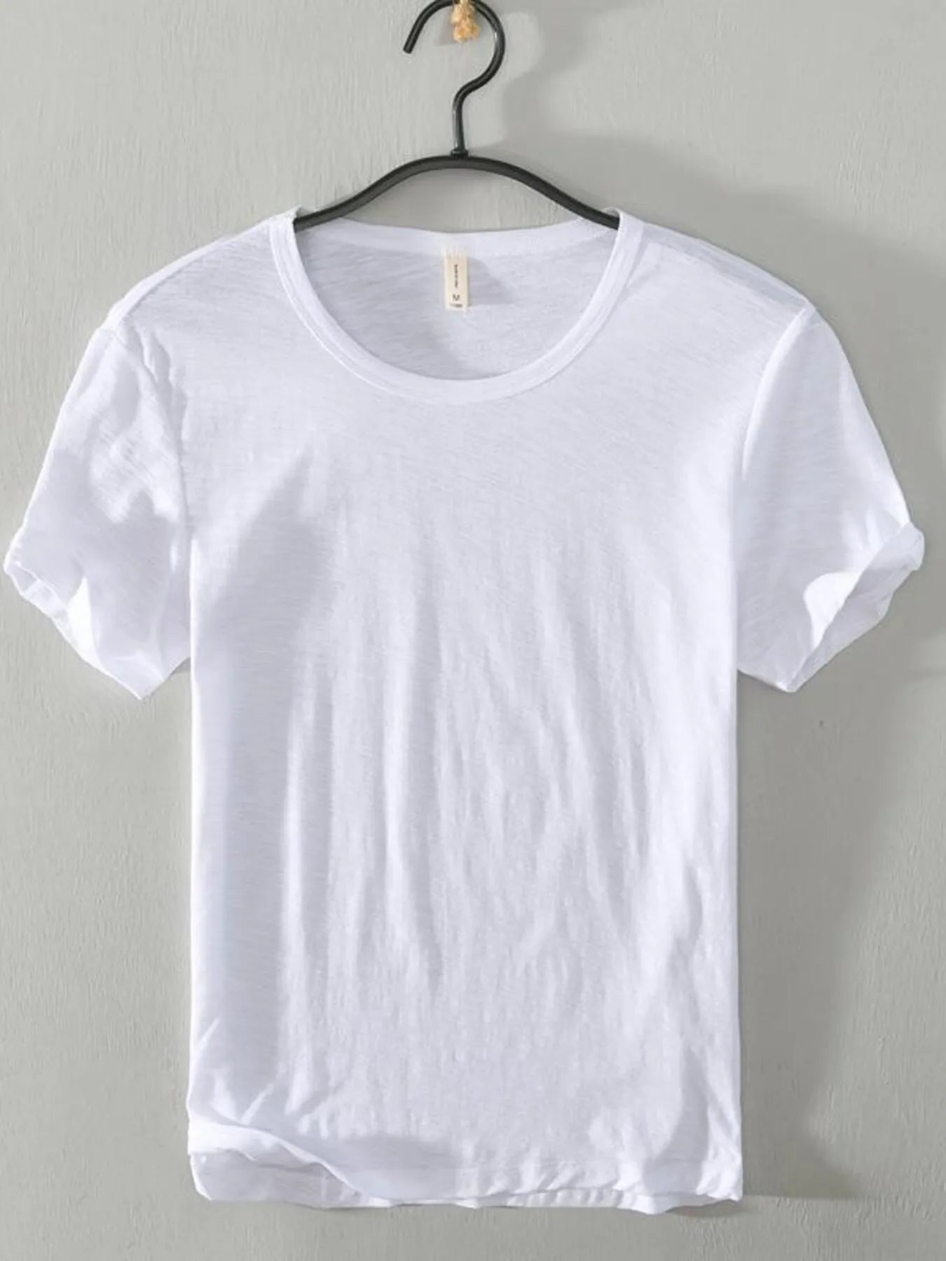 Men's Plus Size Basic Style Round Neck Short Sleeve T-Shirt | Tampa Bay Discounts