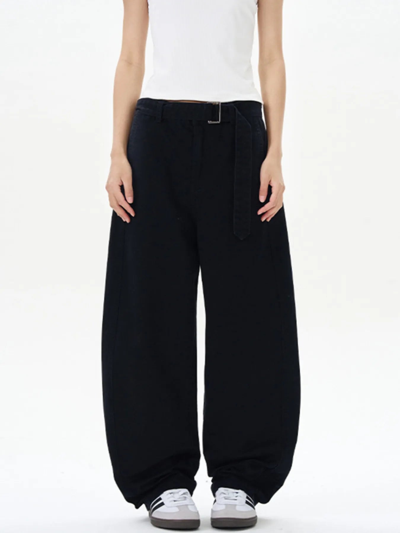 Men's Full Size Washed Wide Leg Cargo Pants Plus Size | Tampa Bay Discounts