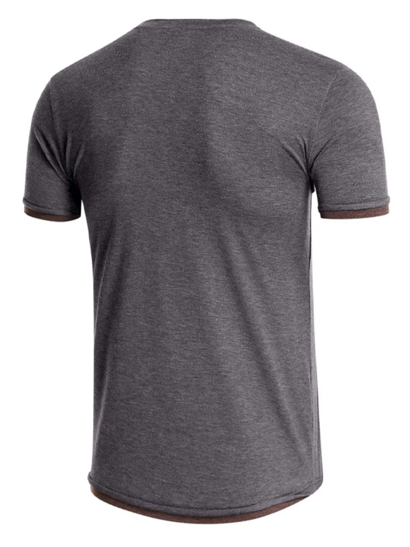 Men's Classic Henley Short Sleeve Top | Tampa Bay Discounts