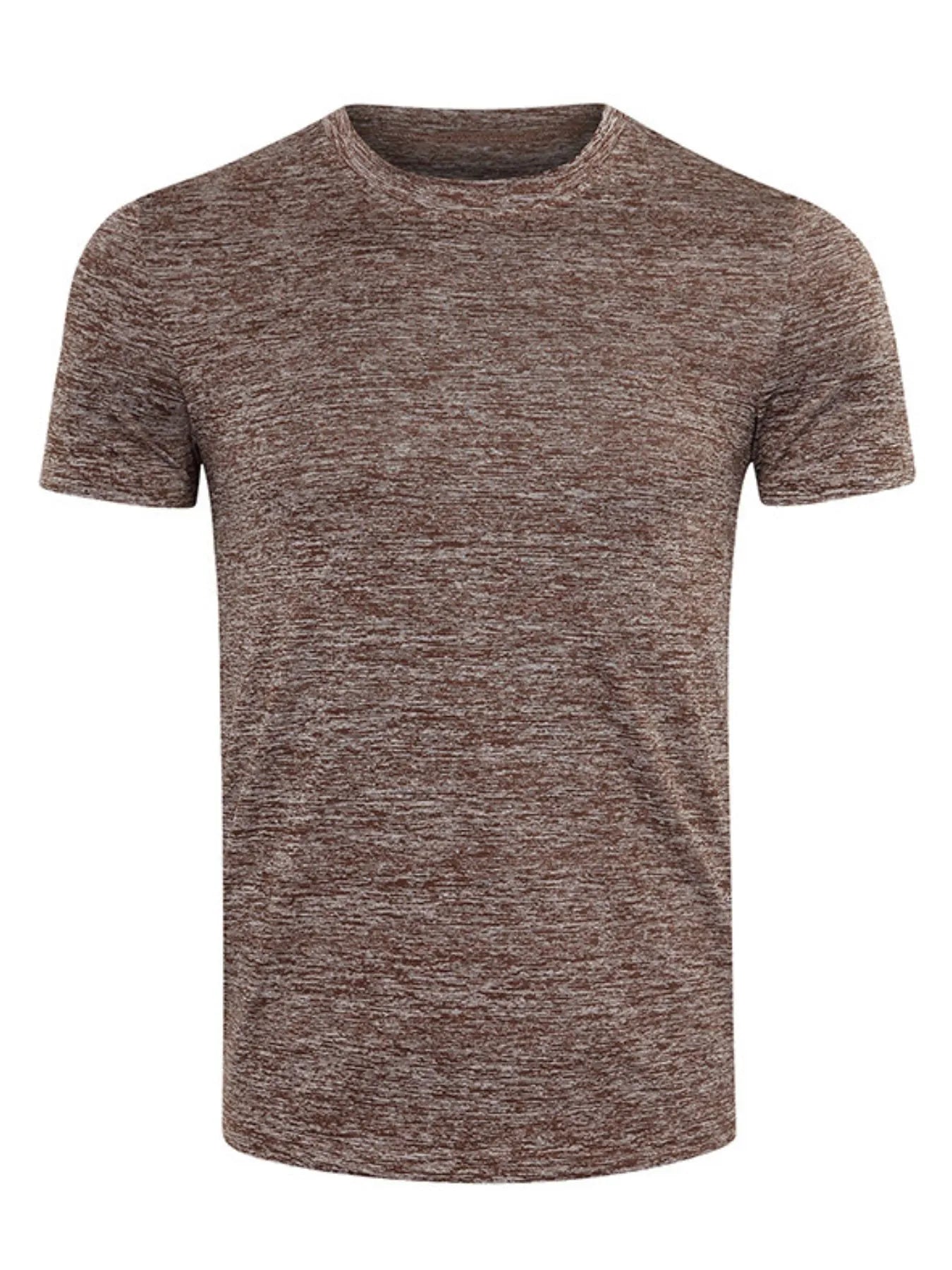 Men's Heathered Casual Round Neck T-Shirt | Tampa Bay Discounts