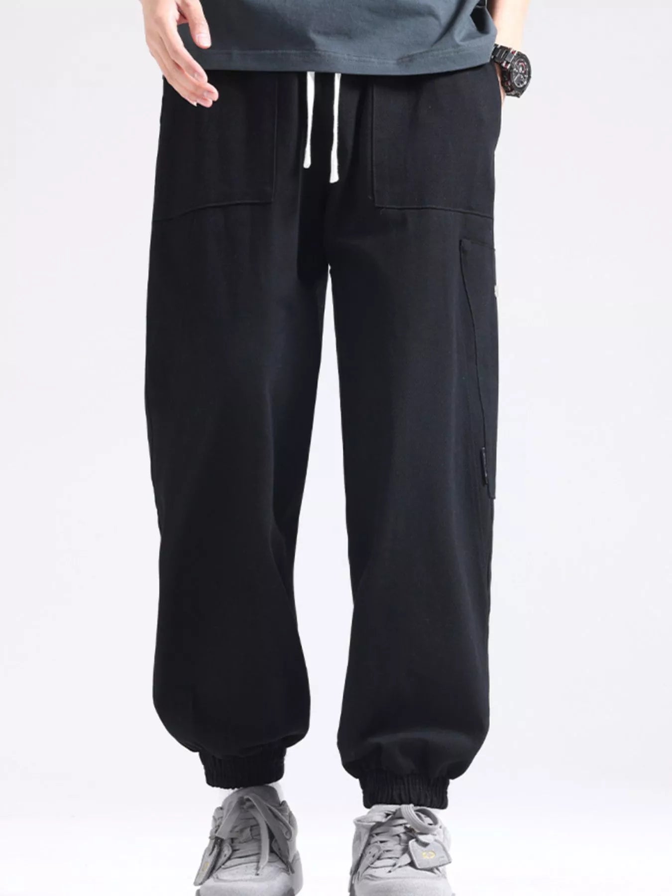 Men's Plus Size Casual Loose Fit Cargo Pants | Tampa Bay Discounts