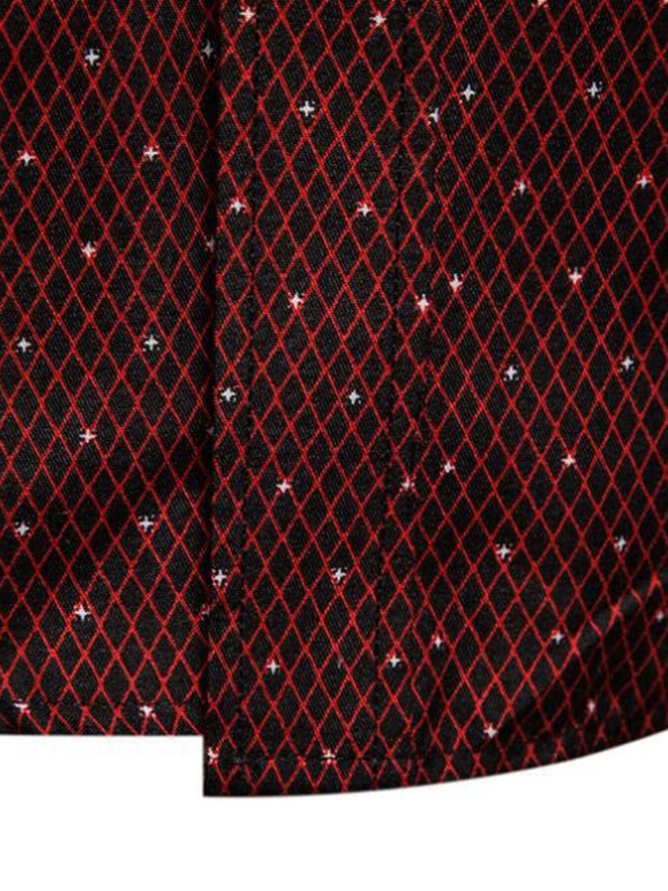 Men's Slim Fit Short Sleeve Dotted Shirt | Tampa Bay Discounts