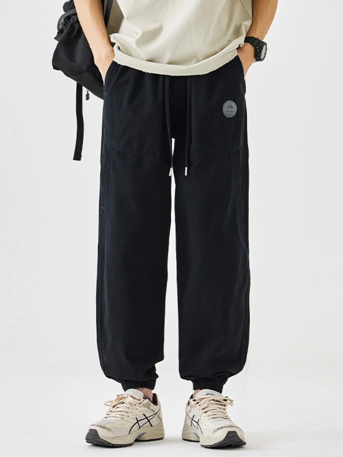 Men's Plus Size Casual Loose Fit Drawstring Pants | Tampa Bay Discounts